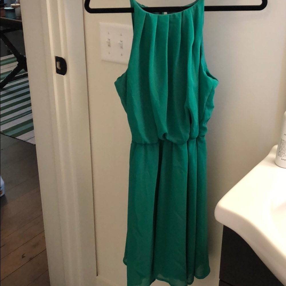 Green dress from franchescas